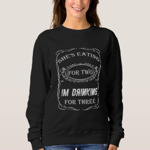 Sweatshirt Chaussures Mangées Pour Deux Im Boire Pour Trois 1