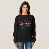Sweatshirt Chaussures Mon Firecracker 4 Juillet Couples Corre (Devant entier)