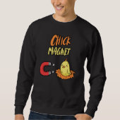 Sweatshirt Chcik Magnet Chicken Chick (Devant)