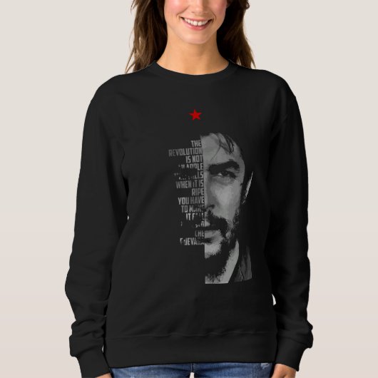 Sweatshirt Che Guevara Cuba Rebel Cuba Guerrilla Revolution C (Devant)