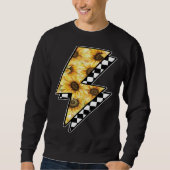 Sweatshirt Checked Sunflower Lightning Chess Board (Devant)