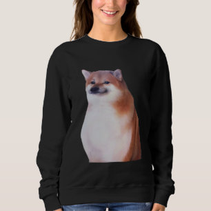 Sweatshirt Cheebs Chien Shiba Inu Mème Cheems Survêtement Do