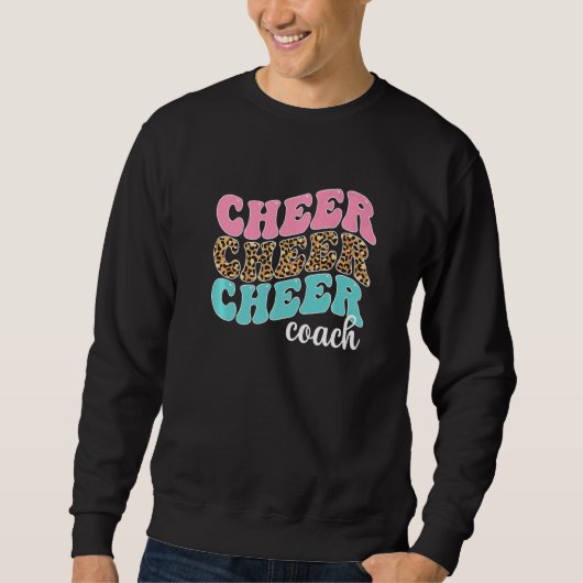 Sweatshirt Cheer Coach Cheerleading Coach Cheerleader Coach   (Devant)