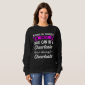 Sweatshirt Cheerleader Dancer Cheerleading Team Cheerleader D (Devant entier)