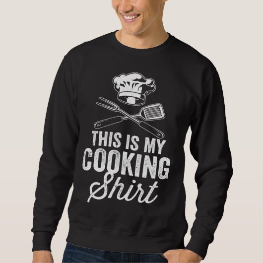 Sweatshirt Chef Cook Cooking (Devant)