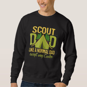 Sweatshirt Chef d'équipe de scouts Papa Chef d'équipe de scou