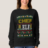 Sweatshirt Chef Elf Christmas (Devant)