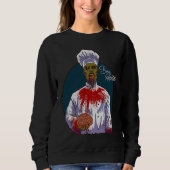 Sweatshirt CHEF Halloween  ZOMBIE CHEF (Devant)