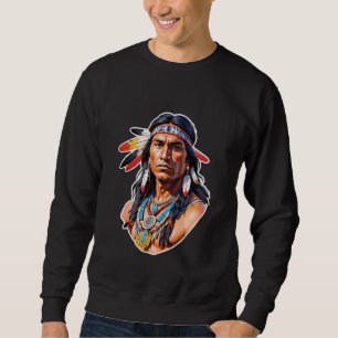 Sweatshirt Chef Indien d'Amérique du Nord