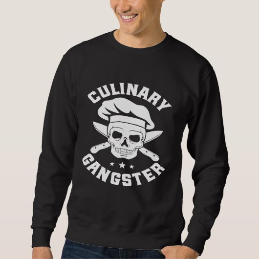 Sweatshirt Chef Knife Gangster culinaire Gangster (Devant)