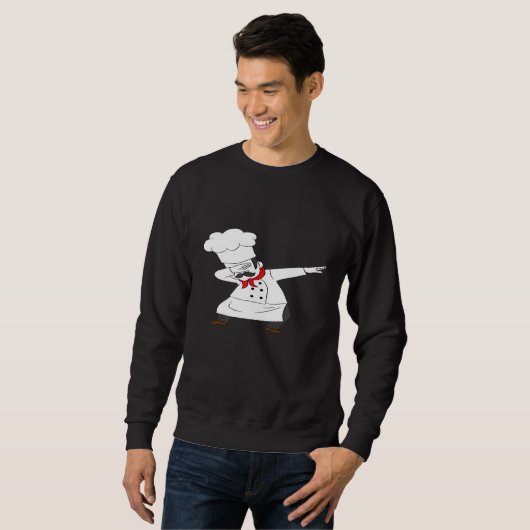 Sweatshirt Chef Pizza Maker Dab (Devant entier)