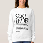 Sweatshirt Chef scout (Devant)