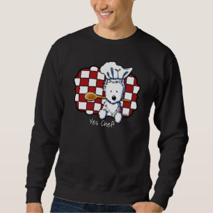 Sweatshirt Chef Westie KiniArt