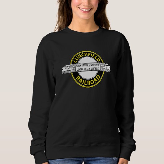 Sweatshirt Chemin de fer Clinchfield (Devant)