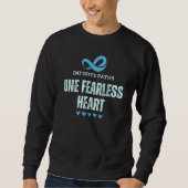 Sweatshirt Chemins infinis, un cœur intrépide (Devant)