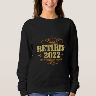 Sweatshirt Chemise À La Retraite 2022 Pour Hommes Et Femmes