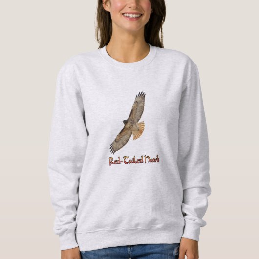 Sweatshirt Chemise à manches longues Buse à queue rousse (Devant)