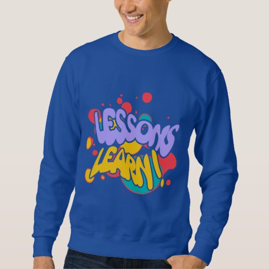 SWEATSHIRT CHEMISE À MANCHES LONGUES HOMME LEÇONS DE PROJECTI (Devant)