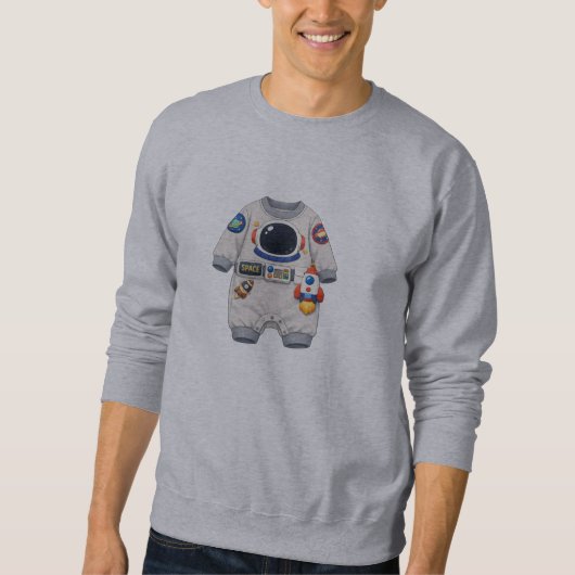 Sweatshirt Chemise à manches longues imprimée avec une combin (Devant)