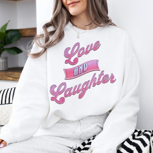 Sweatshirt Chemise à manches longues pour la Saint-Valentin a