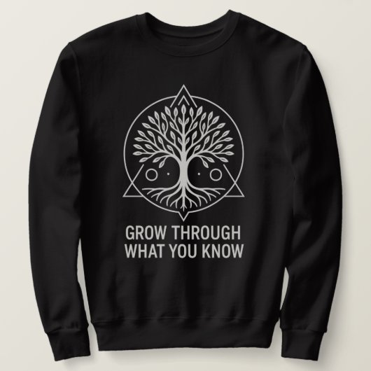 Sweatshirt Chemise à manches longues Roots of Wisdom (Design devant)