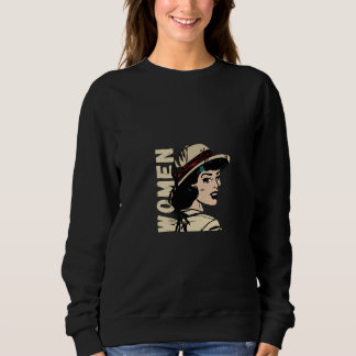 Sweatshirt Chemise à manches longues Statement WOMEN