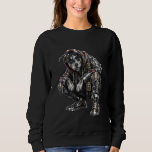 Sweatshirt Chemise à sudation Chien Disco – Mode Streetwear A