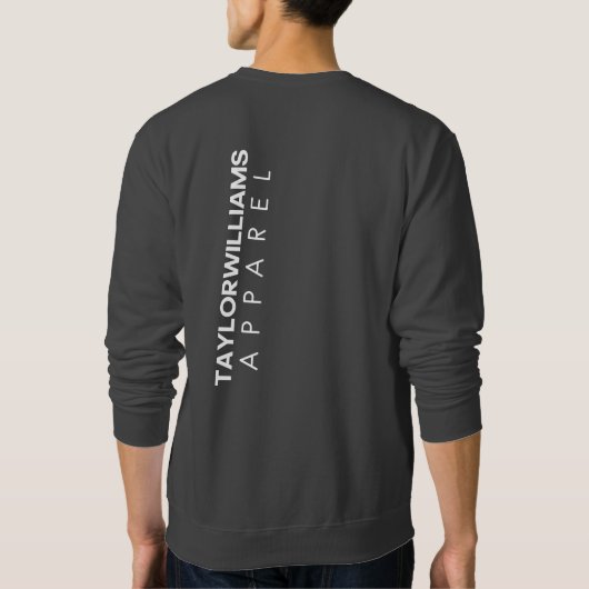 Sweatshirt chemise à sueur (Dos)