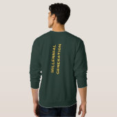 Sweatshirt Chemise à sueur MILLENNIAL (Dos entier)