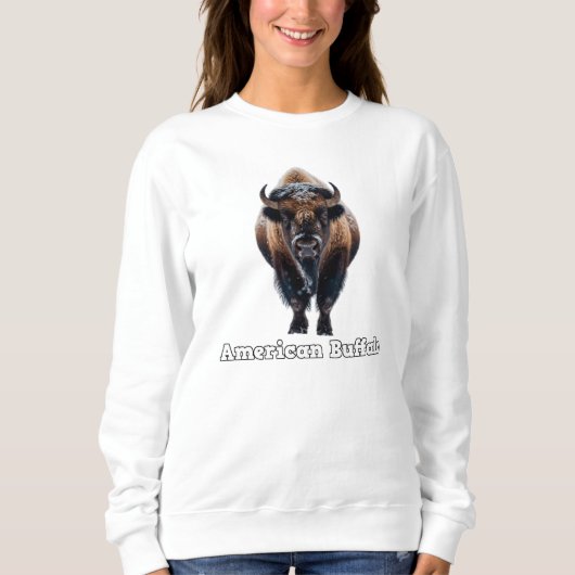 Sweatshirt Chemise américaine de bison (Devant)