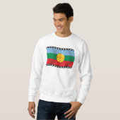 Sweatshirt Chemise au drapeau mapuche (Devant entier)