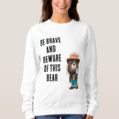 Sweatshirt chemise bear (Devant)