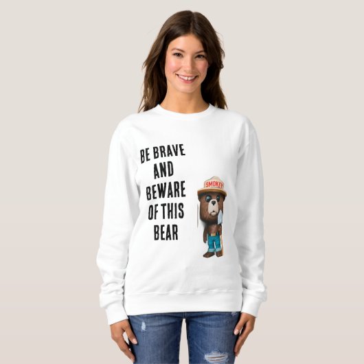 Sweatshirt chemise bear (Devant entier)