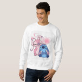 Sweatshirt "Chemise Blanche de Luxe_Décontractée pour un Styl (Devant entier)