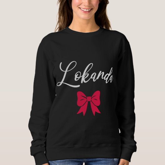 Sweatshirt Chemise Bow du camp Lokanda (Devant)