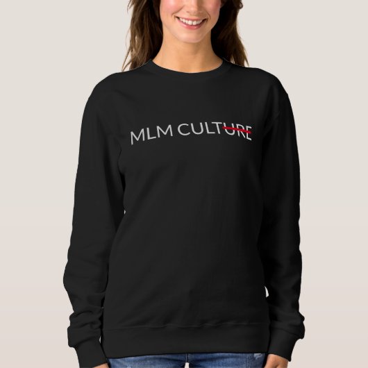 Sweatshirt Chemise culturelle MLM  (Devant)