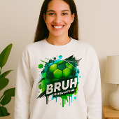 Sweatshirt Chemise d'anniversaire - Bruh C'est mon design d'a