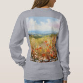 Sweatshirt Chemise de base pour femmes (Dos)