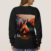 Sweatshirt Chemise de base pour femmes (Dos)