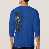 Sweatshirt Chemise de base Samurai – Kanji japonais 侍 Guerrie (Dos)