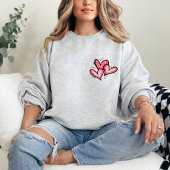 Sweatshirt Chemise de coeur de la Saint Valentin, cadeau de l