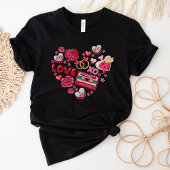Sweatshirt Chemise de coeur de la Saint Valentin, cadeau de l