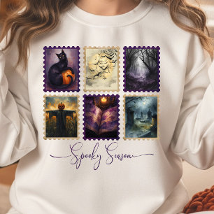 Sweatshirt Chemise de collection de timbres Halloween