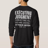 SWEATSHIRT CHEMISE DE JUDAS 14-15 (Dos)