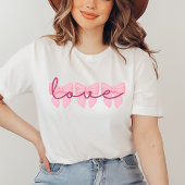 Sweatshirt Chemise de la Saint Valentin Coquette Bow, Saint V