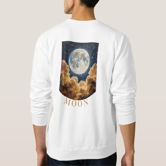 Sweatshirt Chemise de lune (Dos)