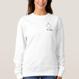 Sweatshirt Chemise de mariée