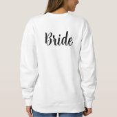 Sweatshirt Chemise de mariée (Dos)