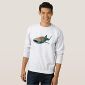 Sweatshirt Chemise de requin baleine (Devant entier)