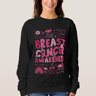 Sweatshirt Chemise de sensibilisation au cancer du sein à rub